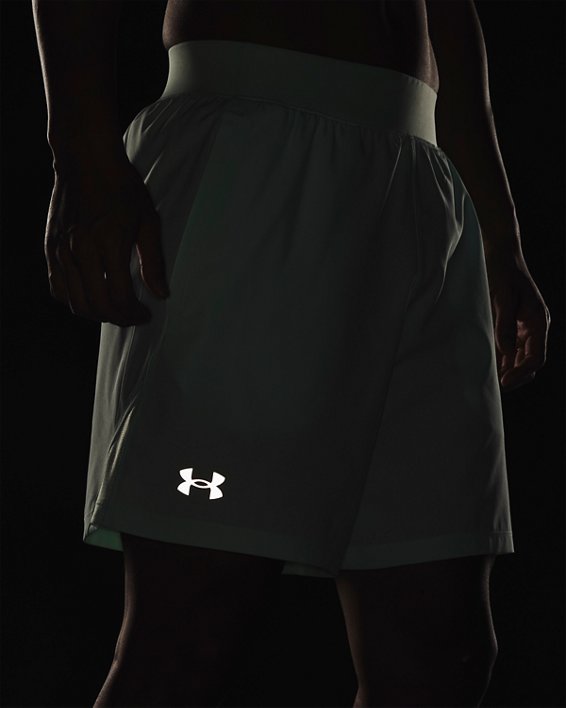 Men's UA SpeedPocket 7" Shorts, Green, pdpMainDesktop image number 3